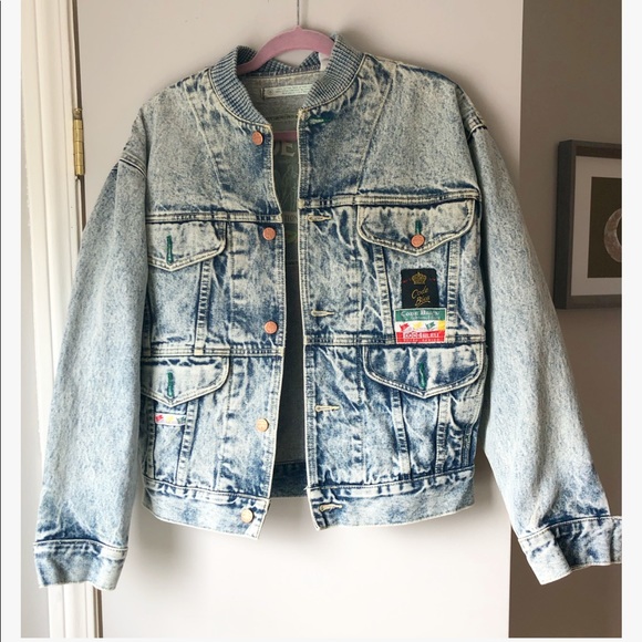 code bleu denim jacket